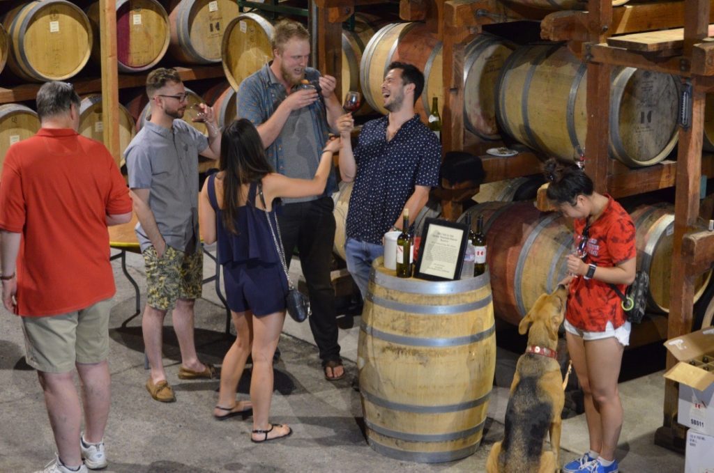 Keenan Winery Wine Tasting